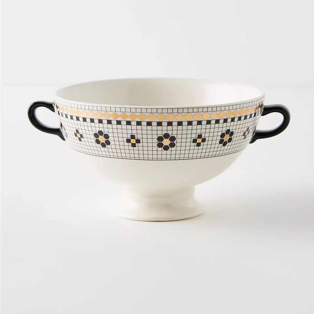 Anthropologie | Bistro Tile Bowl
